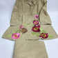 Winter Special Premium Cotton Flax Embroidered Co-Ord Set