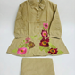 Winter Special Premium Cotton Flax Embroidered Co-Ord Set