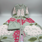 Premium Printed A-Line Kurti & Pant Set – Contemporary Floral Fusion Design