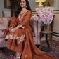 Women’s Burnt cut work Embroidery  Kurta Pant Dupatta Set – Festive Collection