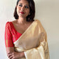 Premium Soft Lichi Silk Traditional Saree with Blouse Piece