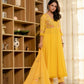 Embroidered Cotton A-Line Kurta Set with Digital Print Dupatta
