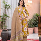 Cotton Fabric  Embroidered neckline  3 Piece Suit Set for Women – Kurta, Pant & Dupatta