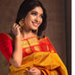 Traditional Soft Lichi Silk Designer Saree for Festive Wear
