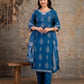 Cotton Block Print Suit Set with Dupatta – Ethnic Wear for Women
