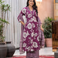 Cotton Fabric  Embroidered neckline  3 Piece Suit Set for Women – Kurta, Pant & Dupatta