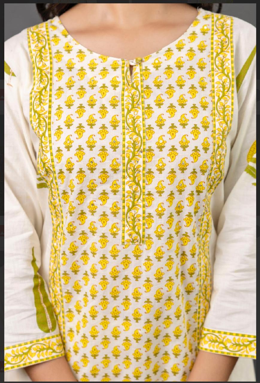 Everyday Comfort Cotton 60-60 Kurta Set – 3 Piece Dupatta Style Restocked