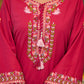 Premium Embroidered 3-Piece Ethnic Set – Kurta, Divider Palazzo & Dupatta