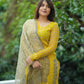 Premium Fine Kota Doria Kurti Pant Dupatta Suit Set