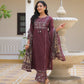 Women's Full fancy Traditional 3 Piece Set – Embroidered Kurta with Mirror Work & Dupatta