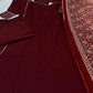 Premium Heavy Cotton Kurti Pant Dupatta Set with Printed Cotton Dupatta