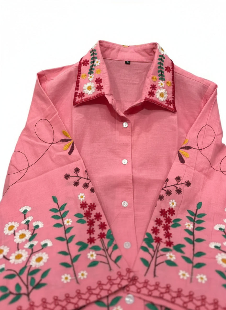 Premium Cotton Flex Embroidered COD-Set (2 Pc) – Showroom Edition”