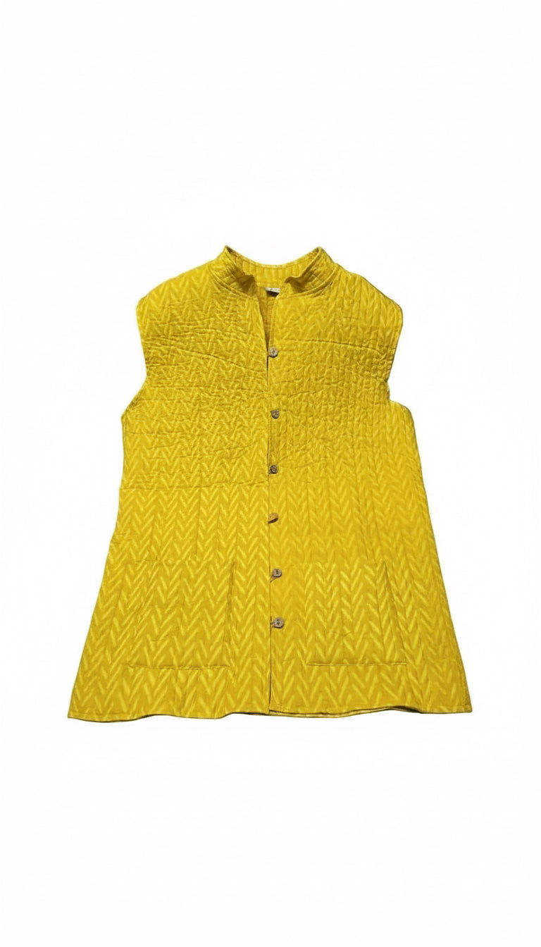 Exclusive Winter Cotton Kurti Pant Set with Quilted Jacket – Premium Warm Collection