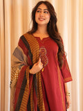 Premium Fine Cotton Handwork Kurti Pant Set with 100-100 Cotton Dupatta”