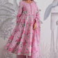 Premium Pure Cotton Anarkali Set with Hand & Adda Sequence Work – Festival Designer Collection