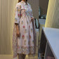 Pure Cotton 60-60 Printed Anarkali Suit Set with Pant & Mulmul Dupatta – Festive 3-Piece Collection”