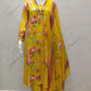 Premium Heavy Cotton Printed 3-Piece Set with Plazzo & Malmal Dupatta – Super Selling Collection