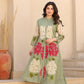 Premium Printed A-Line Kurti & Pant Set – Contemporary Floral Fusion Design
