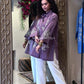 Embroidered Casual Shirt-Style Kurti with Straight Pants – Elegant Everyday Set