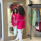Embroidered Casual Shirt-Style Kurti with Straight Pants – Elegant Everyday Set