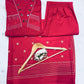 Wedding Special Original Mirror Work Anarkali Kurta Pant Dupatta Set Premium 60-60 Cotton