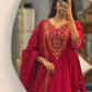 Classic Charm Heavy Embroidered Anarkali Suit Set