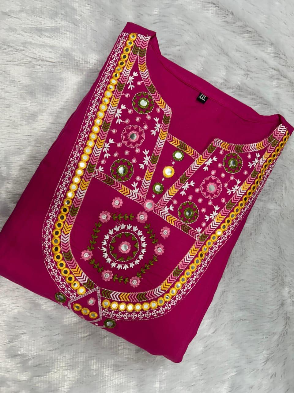 Classic Charm Heavy Embroidered Anarkali Suit Set