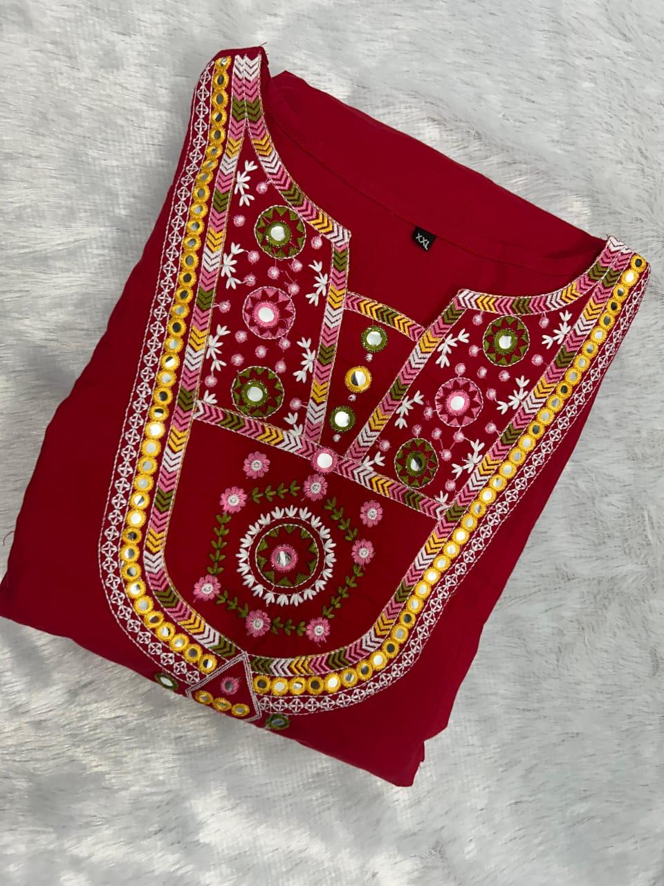 Classic Charm Heavy Embroidered Anarkali Suit Set