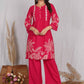 Women’s 3-Piece Printed Kurta Set with Palazzo & Dupatta  Elegant Ethnic Wear