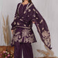 Women’s 3-Piece Printed Kurta Set with Palazzo & Dupatta  Elegant Ethnic Wear