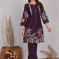 Women’s 3-Piece Printed Kurta Set with Palazzo & Dupatta  Elegant Ethnic Wear