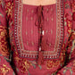 Elegant Cotton 3-Piece Embroidered  Lace work Suit Set  Traditional Wear for Women