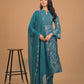 Floral Anarkali Kurta Set with Dupatta