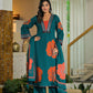 Premium Cotton 60-60 3-Piece Suit Set with Full Appliqué Work & Lining