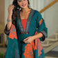 Premium Cotton 60-60 3-Piece Suit Set with Full Appliqué Work & Lining