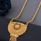 Gold plated Long Moti Mala Mangalsutra With Short Mangalsutra (30 Inch And 24 Inch)