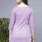 Lavender Short Kurti, Stylish Women's Pure Cotton kurti