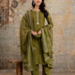 Woman Elegance meets comfort – premium embroidered  cotton suit set, perfect for every occasion