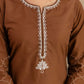 Woman Elegance meets comfort – premium embroidered  cotton suit set, perfect for every occasion