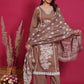 Silly Cotton 3-Piece Embroidered Suit Set with Lining  Kurta, Trouser & Dupatta  for Woman