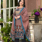 Women’s Printed Cotton Kurta Set with Embroidered Neck & Dupatta – Ethnic Festive Wear