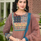 Women’s Printed Cotton Kurta Set with Embroidered Neck & Dupatta – Ethnic Festive Wear