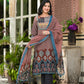 Women’s Printed Cotton Kurta Set with Embroidered Neck & Dupatta – Ethnic Festive Wear