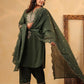 Farsi Salwar 3-Piece Set  Fully Embroidered Kurta, Trouser & Dupatta