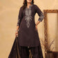 Farsi Salwar 3-Piece Set  Fully Embroidered Kurta, Trouser & Dupatta