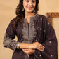 Farsi Salwar 3-Piece Set  Fully Embroidered Kurta, Trouser & Dupatta