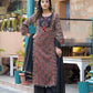 Block Print Cotton Kurta Pant Set with Dupatta