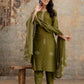 Woman Elegance meets comfort – premium embroidered  cotton suit set, perfect for every occasion