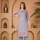 Premium Cotton 60-60 Panel Design Kurta Set with Palazzo & Dupatta – 3 Piece Ethnic Wear for Women