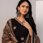 Elegant Cotton Embroidered work  3-Piece Suit Set with Pocket (Size 38–46)